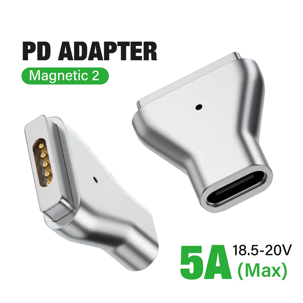 Usb Pd Type C Magnetic Adapter For Apple Macbook Air Pro Magsafe 1 2 Magsafe1 Magsafe2 Plug