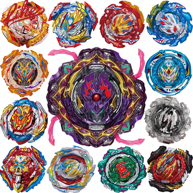 Flame Single Beyblade Burst B-206 Barricade Lucifer B-205 Spriggan B ...