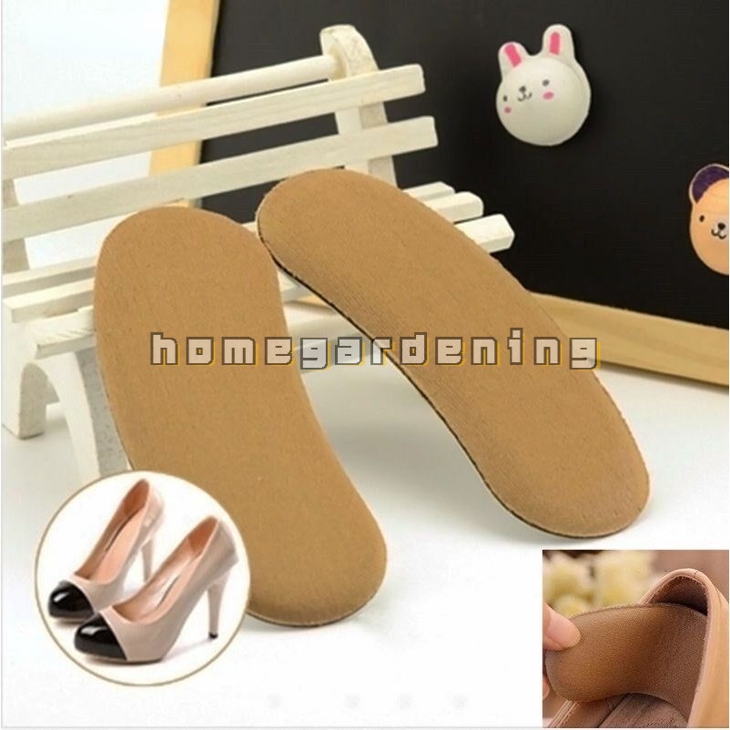 5Pair Shoes Insoles Insert Heels Protector Anti Slip Cushion Pads Comfort Heel Liners Invisible