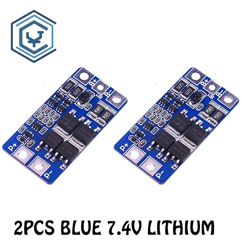 5pcs 2S 10A 8.4V 7.4V Li-ion Lithium 18650 BMS PCM Battery