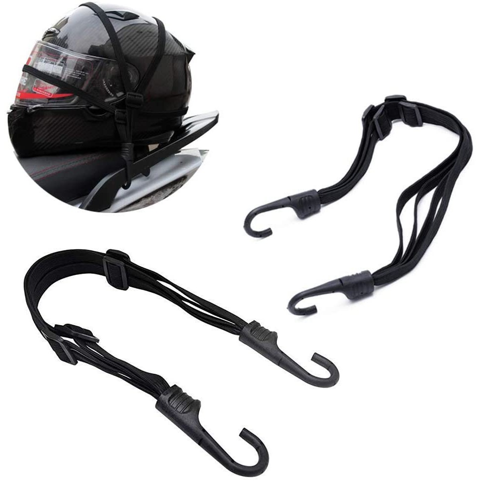 New Universal Motorcycle Helmet Strap Rope Mesh Luggage Net Protective ...