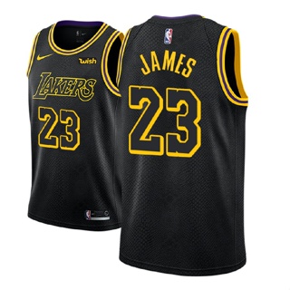 Los Angeles Lakers #23 Lebron James Blue 2019-20 Classic Edition Stitched  NBA Jersey