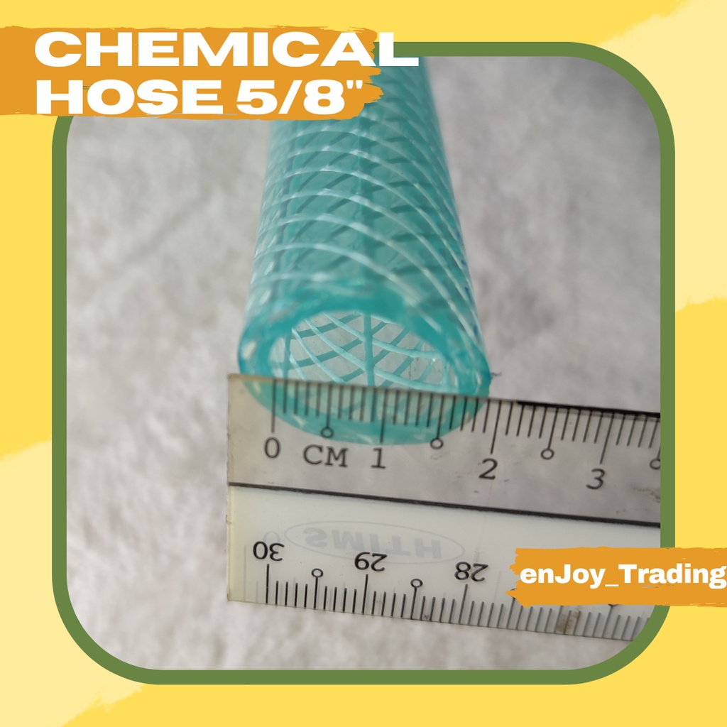 PER METER SUPERFLEX Reinforced Chemical Hose 5/8" 3/4" 1" 11/4" Heavy