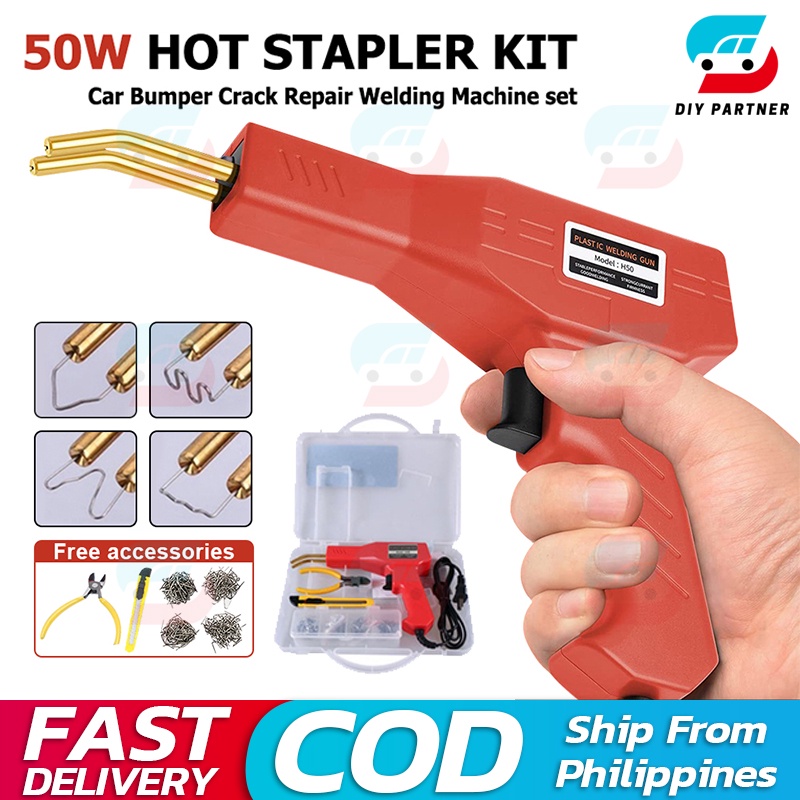 Handheld Plastic Welding Gun Portable Car Bumper Repair Tool Set Hot 