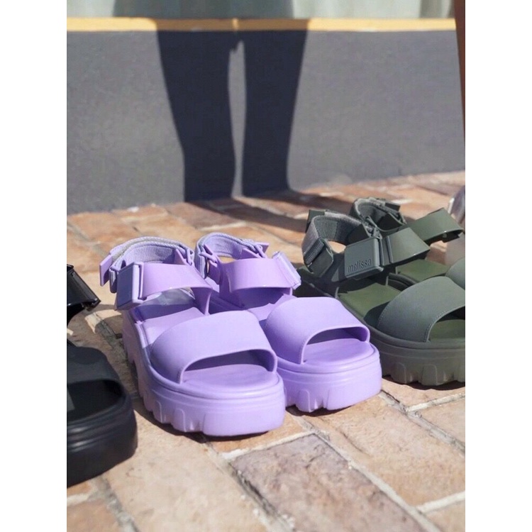 [Ready Stock] 2023 NewMelissa Women's Platform Sandals Wide Platform