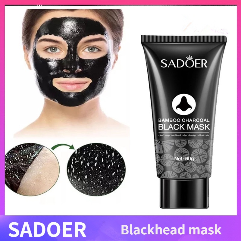 SADOER Blackmask Bamboo charcoal suction blackheads nasal membrane T