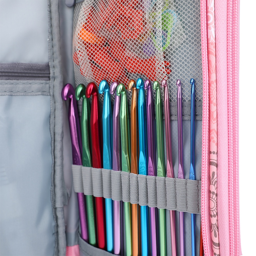 11pcs Two Types Of Stainless Steel Rod Needle Knitting Set Crochet Tool ...