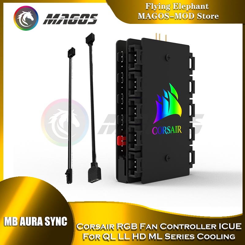 Corsair Rgb Controller 5v Argb Sync Used For Ql Ll Hd Ml Series Fan