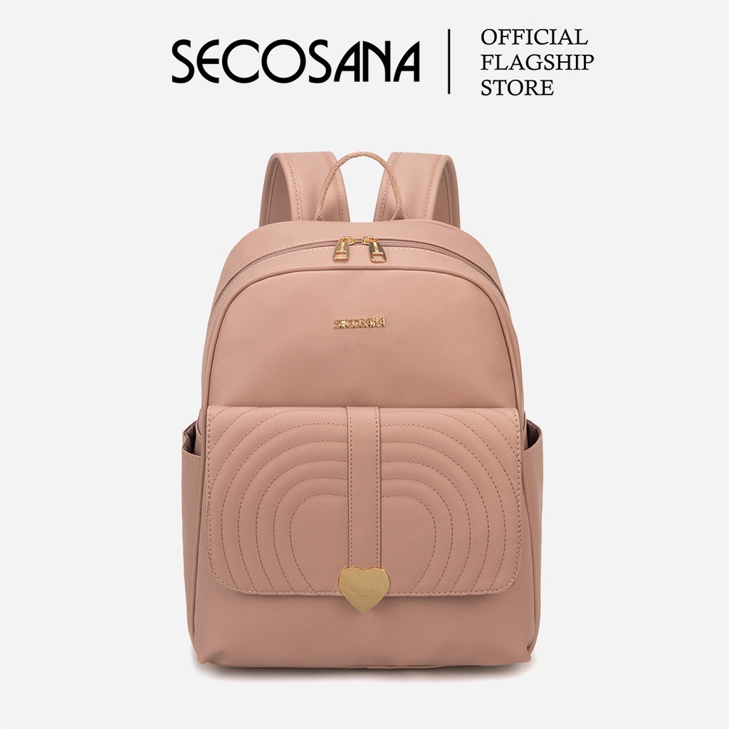 Secosana leather clearance backpack