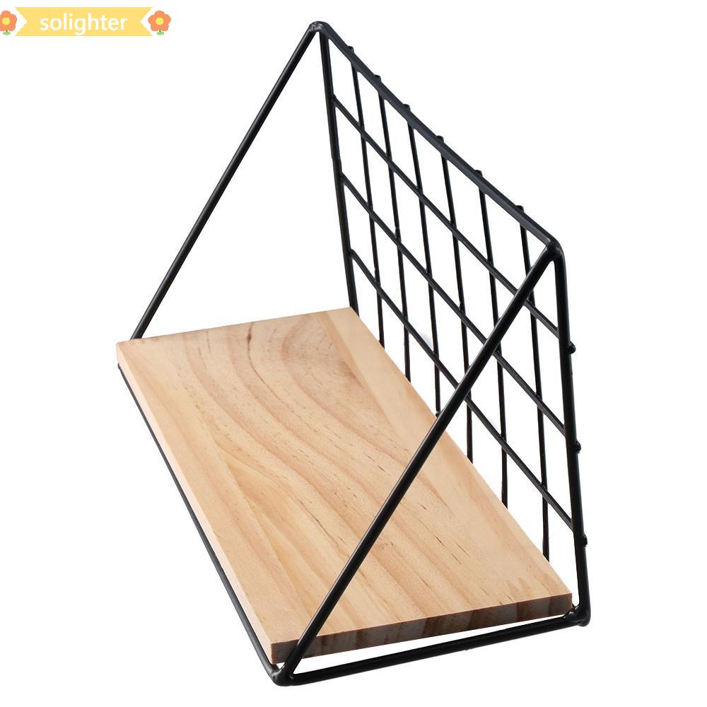 SOLIGHTER 1/2pcs Pegboard Shelf Set, Metal Black Steel Pegboard