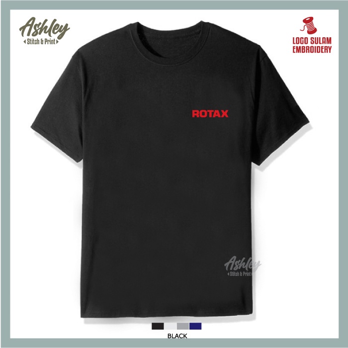 T Shirt Round Neck Cotton ROTAX Racing GoKart RMC MAX Hobby Karting ...
