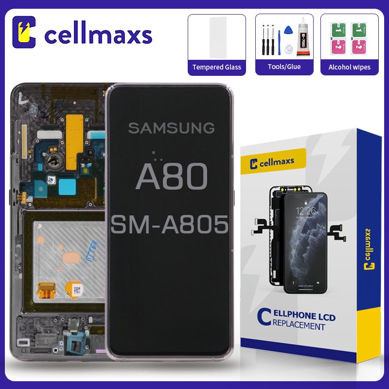 For SAMSUNG Galaxy A80 A805 LCD Touch Screen Replacement Shopee