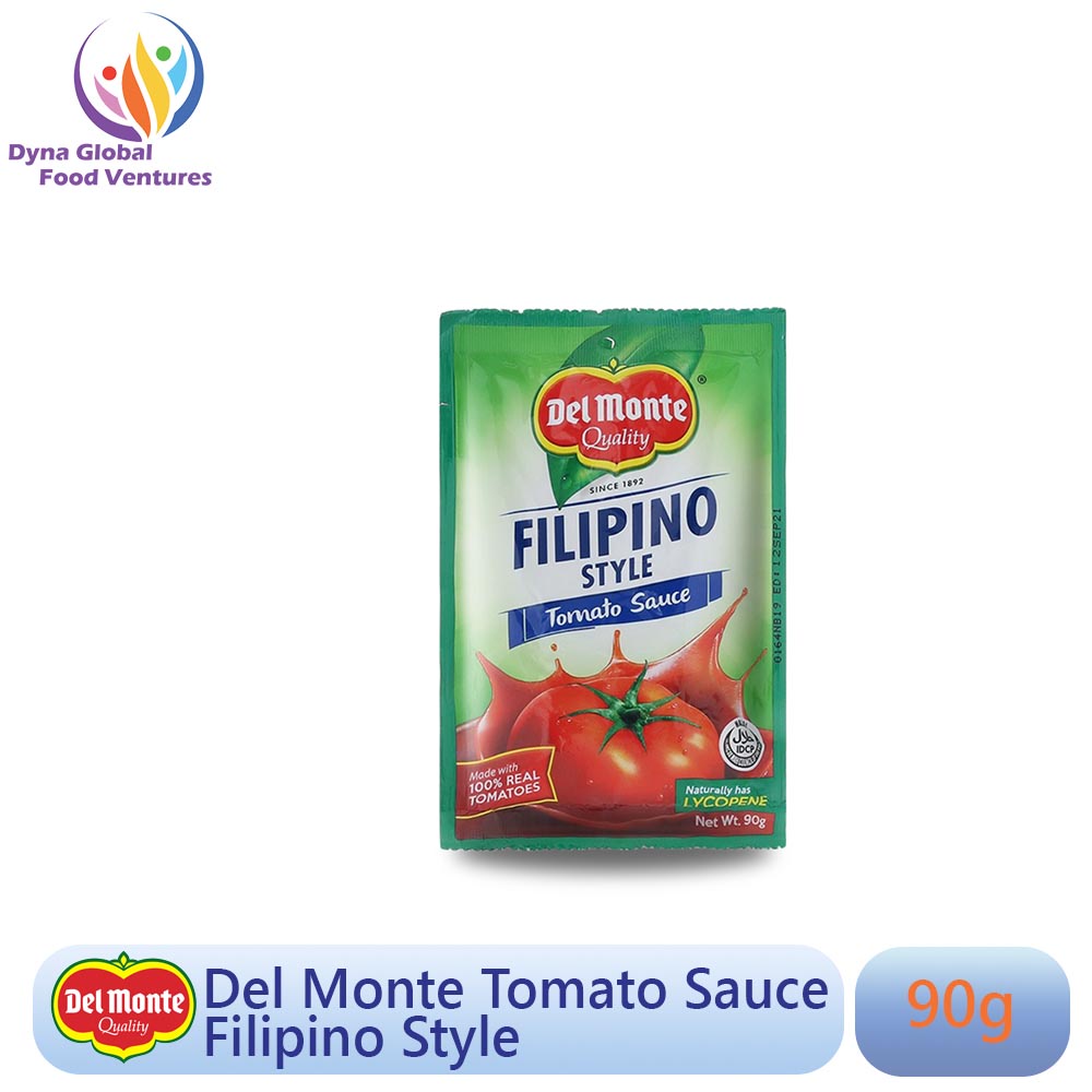DEL MONTE Tomato Sauce Filipino Style with 100 Real Tomatoes 90g