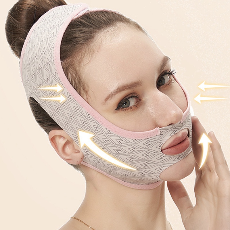 Beauty Face Sculpting Sleep Masks, V Line Shaping Face Masks, V Line ...