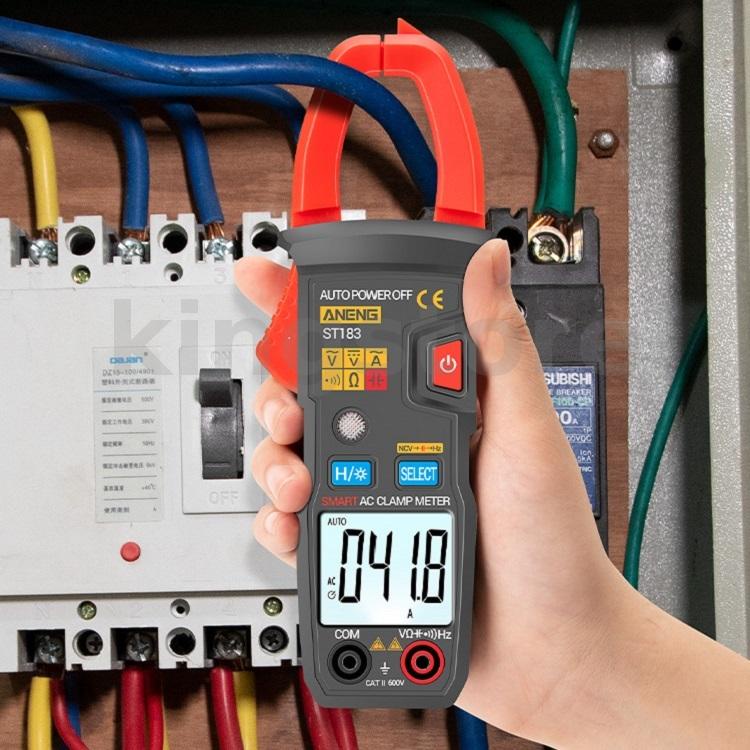 510 Digital Multimeter - 2000 Counts Auto-Ranging Voltage Tester With Contactless Detection & Backlight - View #7