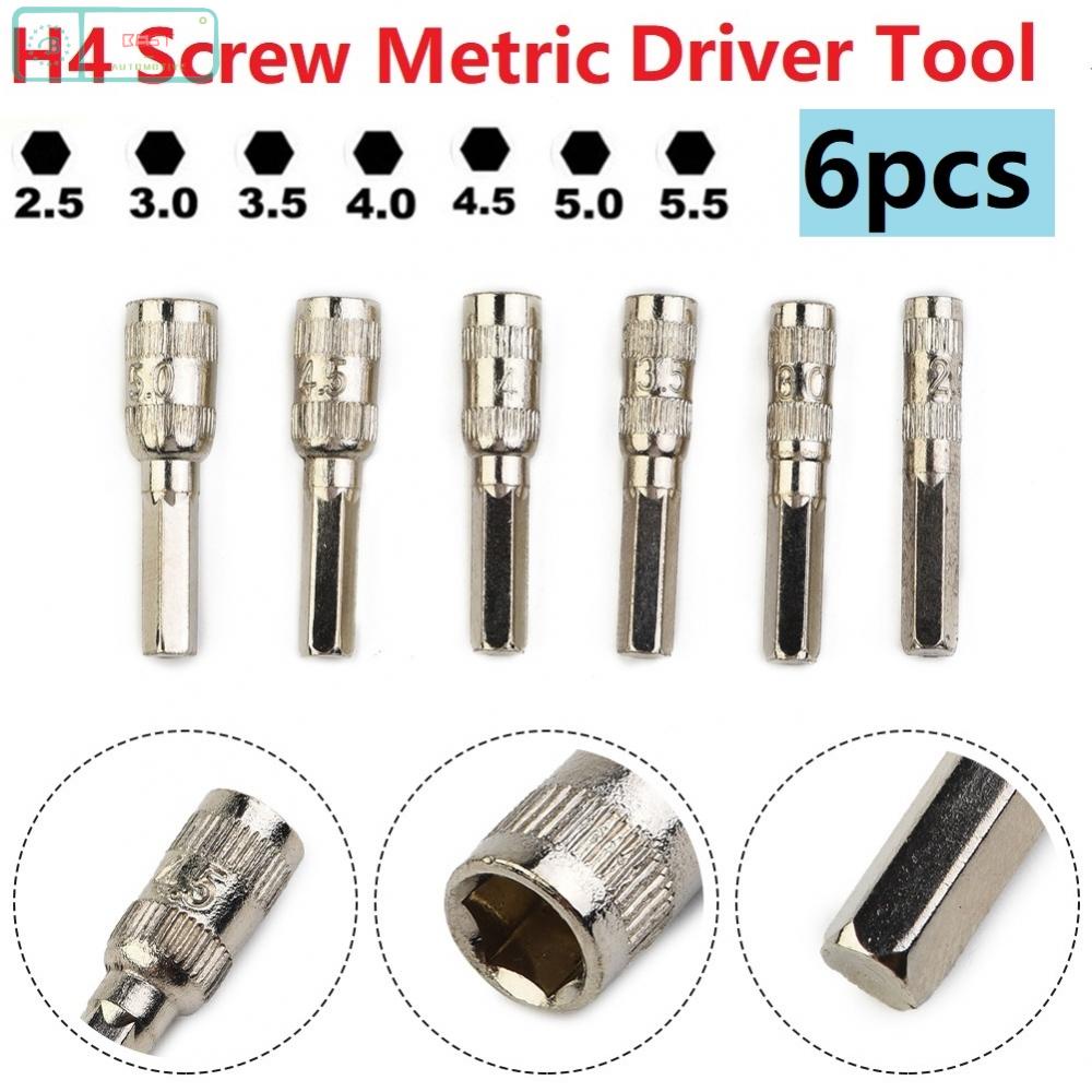 Hex Socket 6pcs/Set Bolts Driver For Car Repairing For Tightening Nuts