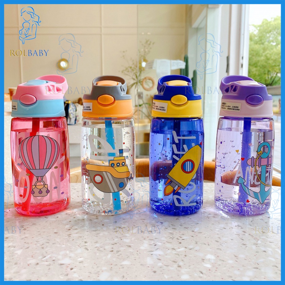 【COD】 480ML Baby Water Bottle Todlers Kids Feeding Drinking Bottle ...