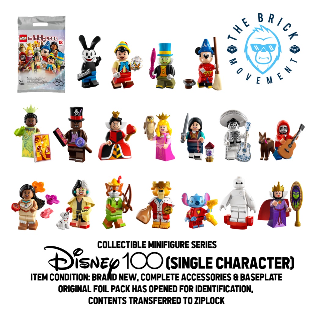 single lego minifigures