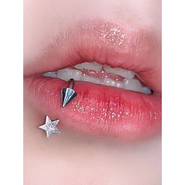1PC Personality Cool Style Septum Piercing C Lip Ring Star Piecing Body ...