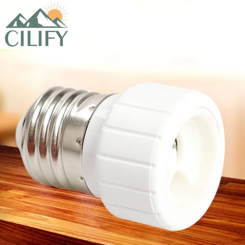 CILIFY E27 To GU10 LED Halogen Light Base Lamp Bulbs Socket Adapter ...