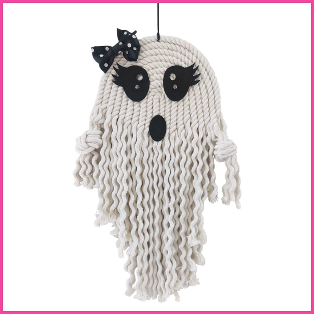 Halloween Ghost Decor Cute Ghost Ornaments with Black Eyes Spooky