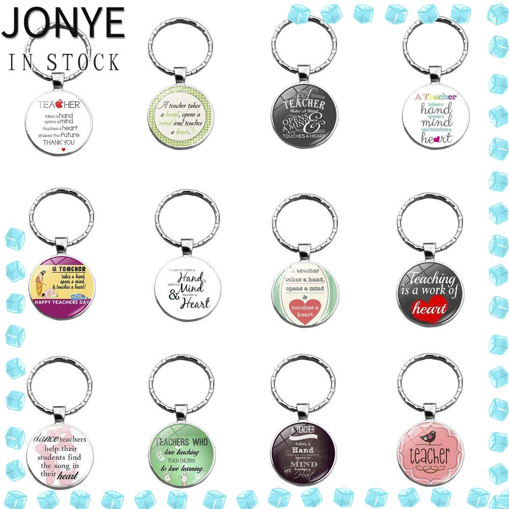 JONYE Gemstone Key Chain Unique Teacher's Day Gift Accessories Bag ...