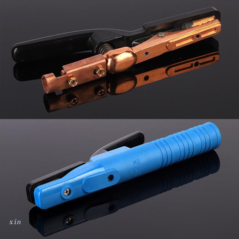 XI 600A Electrode Holder Weld Holder Insulated Copper Welding Clamp for