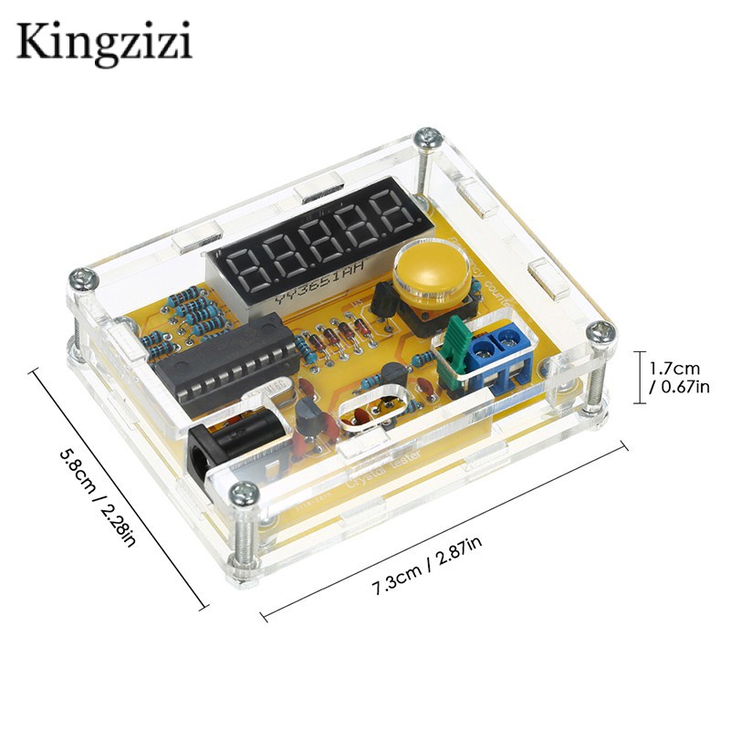 DIY Kits 1Hz-50MHz Crystal Oscillator Frequency Meter Tester 5 digits ...