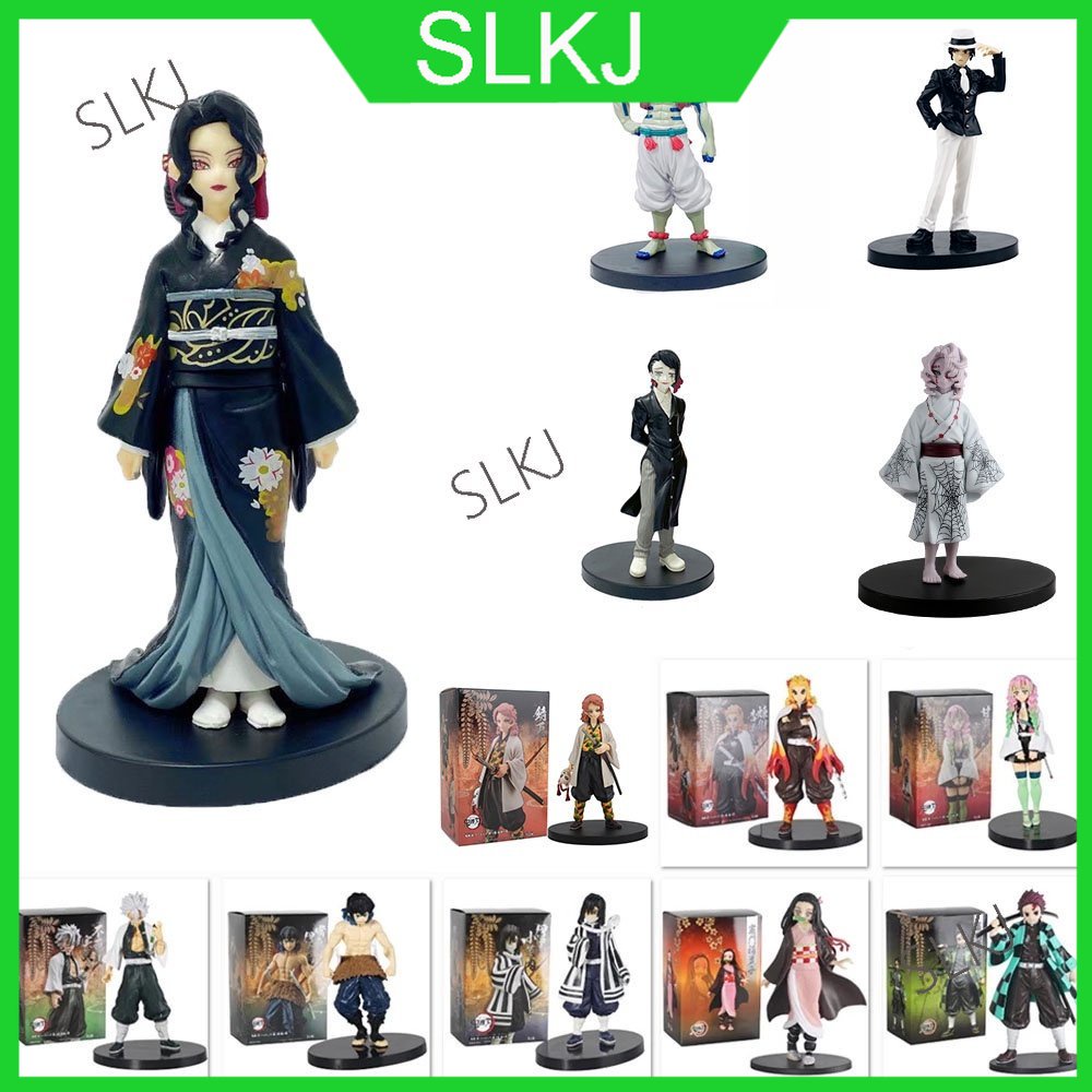 SLKJ Ready To Ship Demon Slayer Kimetsu No Yaiba Figure Akaza Rengoku ...