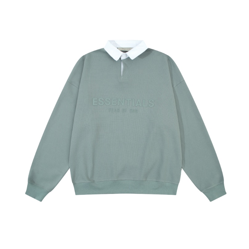 High Street Men's and Women's Top Plus size Ess New Loose Double Thread ...