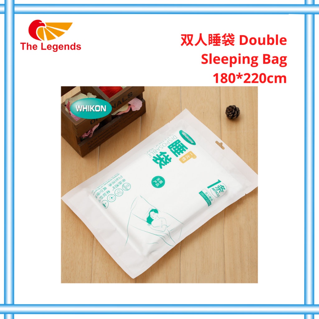 Disposable Sleeping Bag Travel Hotel One Time Used WHIKON Travel Hotel