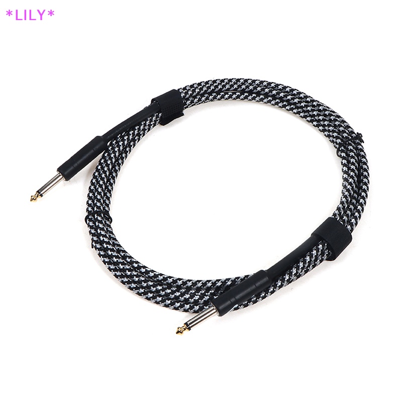 LILY> Fender Guitar Cable Wire Line Bass Electric Box Audio Cable Noise