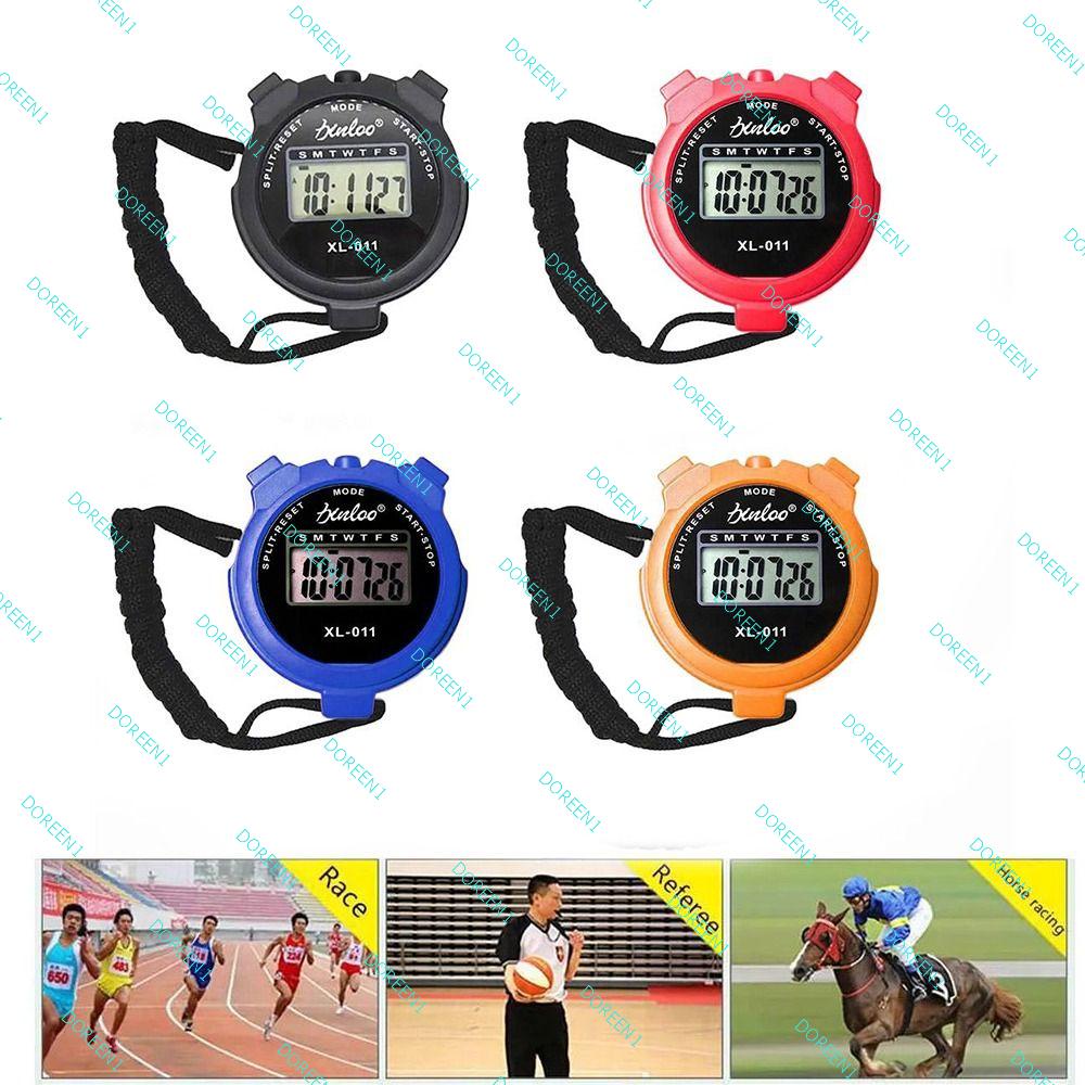 DOREEN1 Sports Stopwatch, with String LCD Display Stopwatch Counter