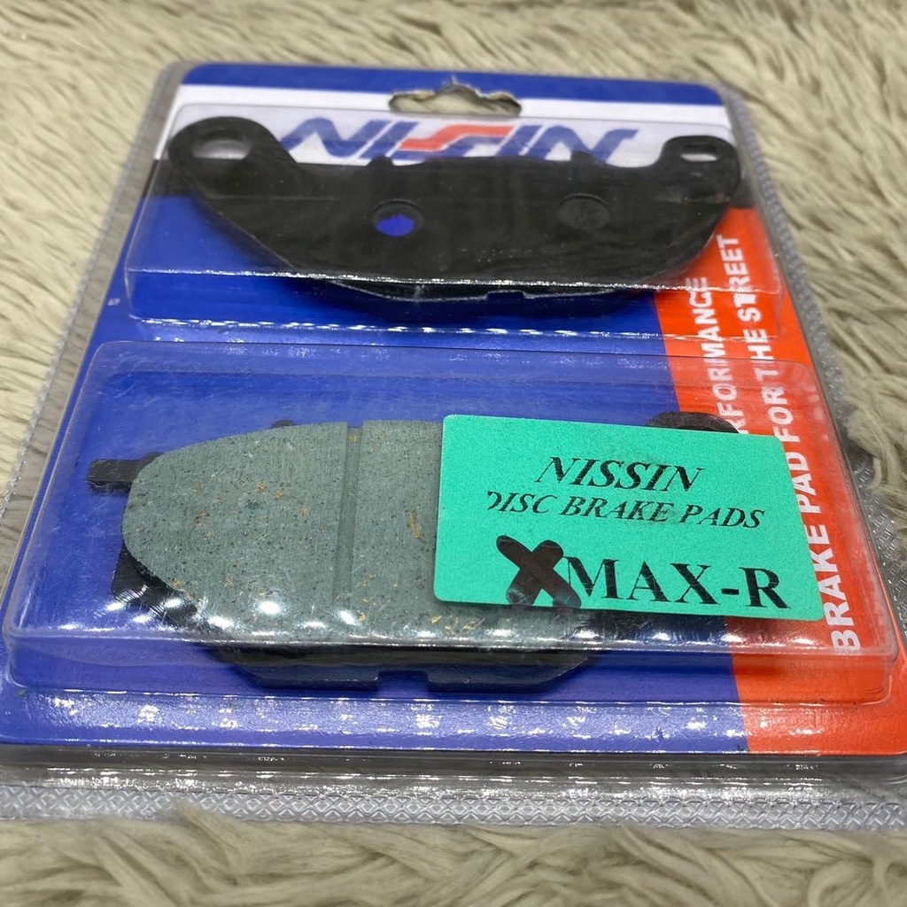 NISSIN DISC BRAKE PAD XMAX REAR （quality upgrade） | Shopee Philippines