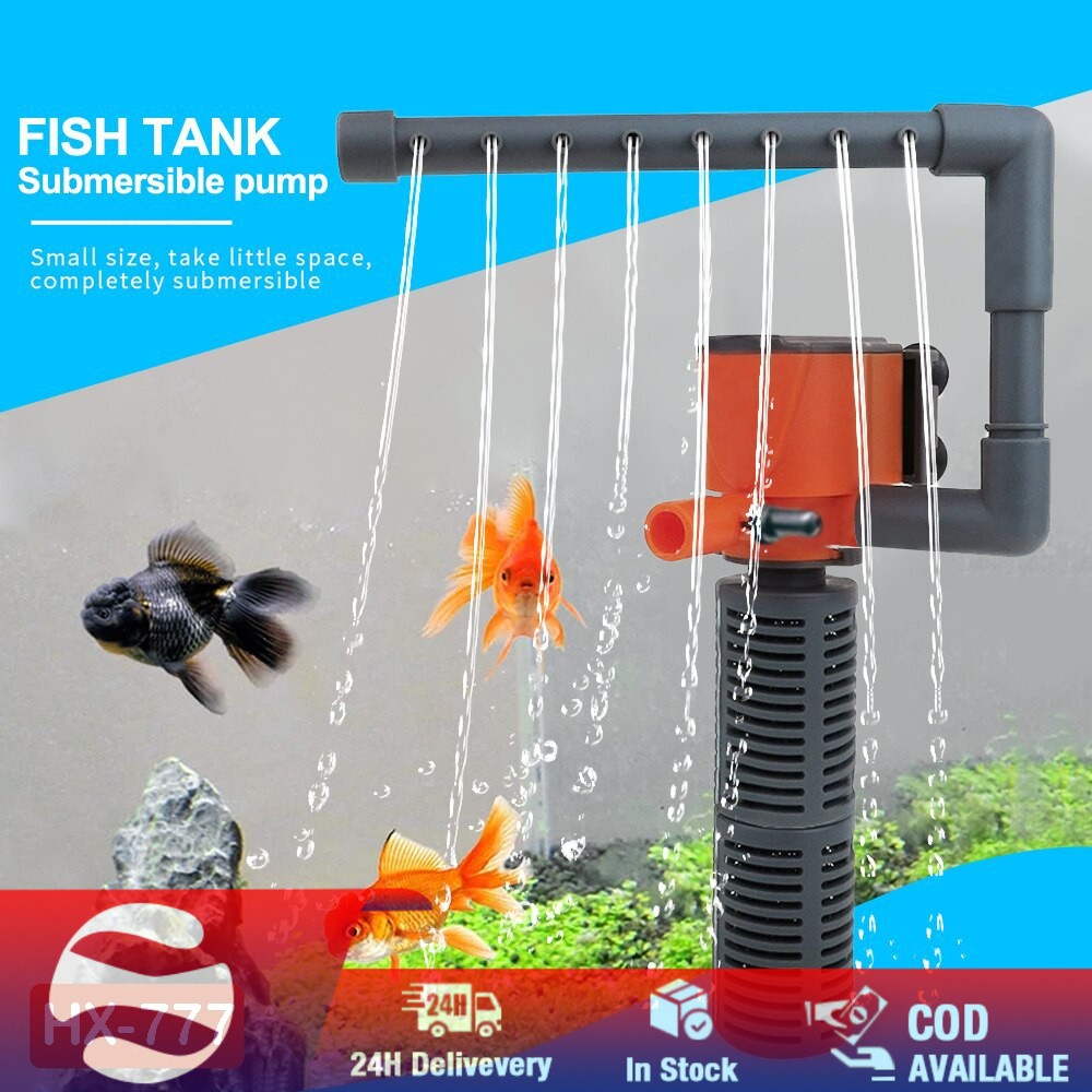 Xilong aquarium small fish tank filter mini aquarium threeinone built