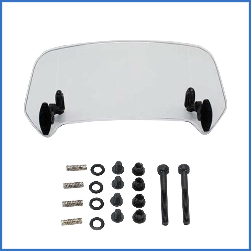 Motorcycle Windscreen Extension Clipon Windscreen Extender for Motor