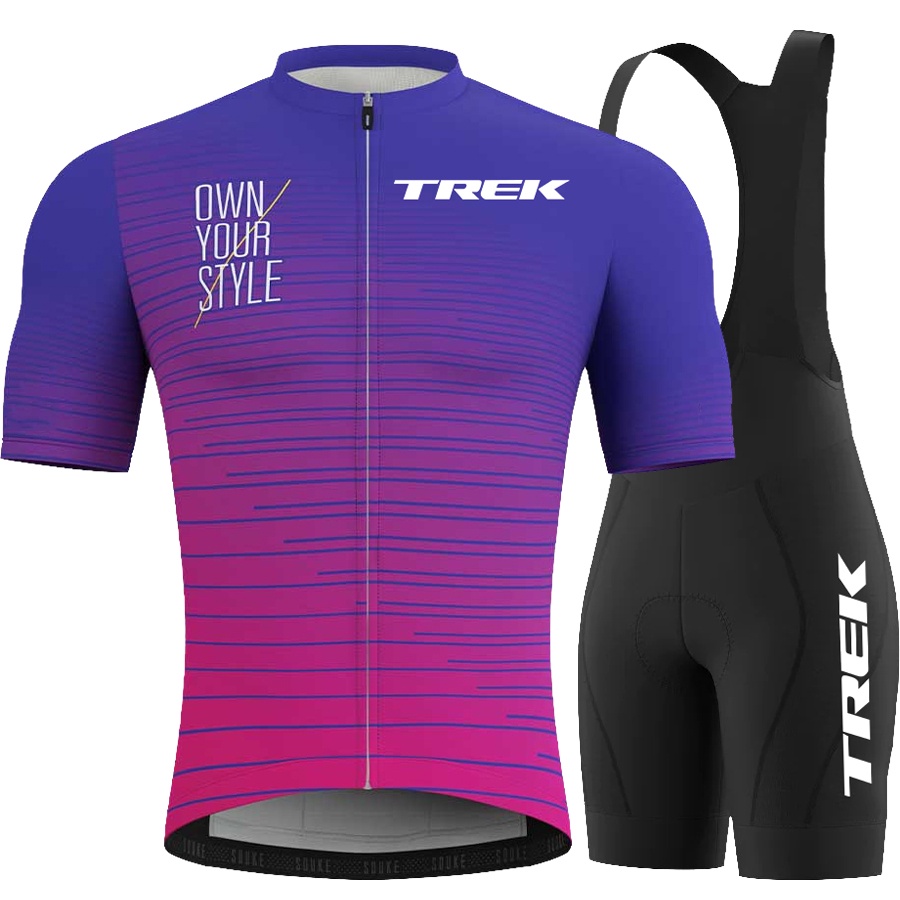 Summer Cycling Clothing 2023 TREK Sports Set Sportswear Clothes Man
