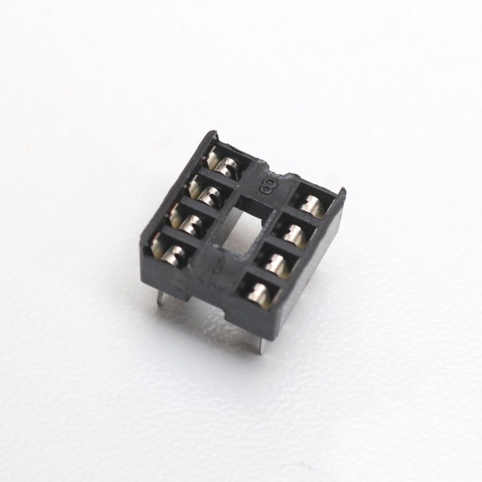 DIP8 8pin IC Socket 2x4 IC Leg Connector Socket Good Quality | Shopee ...