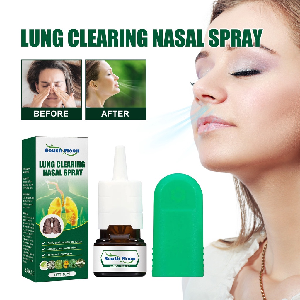 South Moon Lung Clearing Nasal Spray Allergic Rhinitis Sinusitis ...