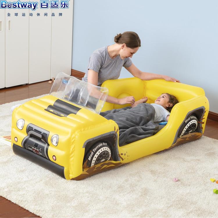 Bestway Inflatable Car Mattress Kids Inflatable Air Bed Mattress ...