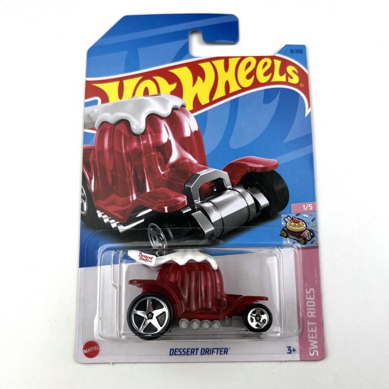 Hot Wheels Einzelauto 'Dessert Drifter' HTB47 – Spielzeugauto Im Retro-Design, 1:64