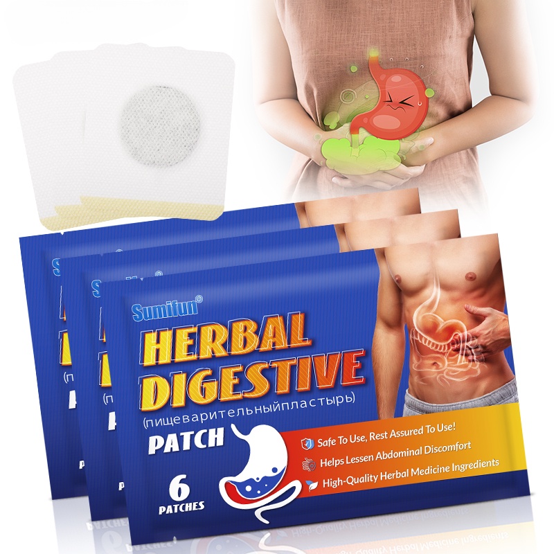 Stomach Pain Relief Plaster Digestive System Medicine Herbal Patch