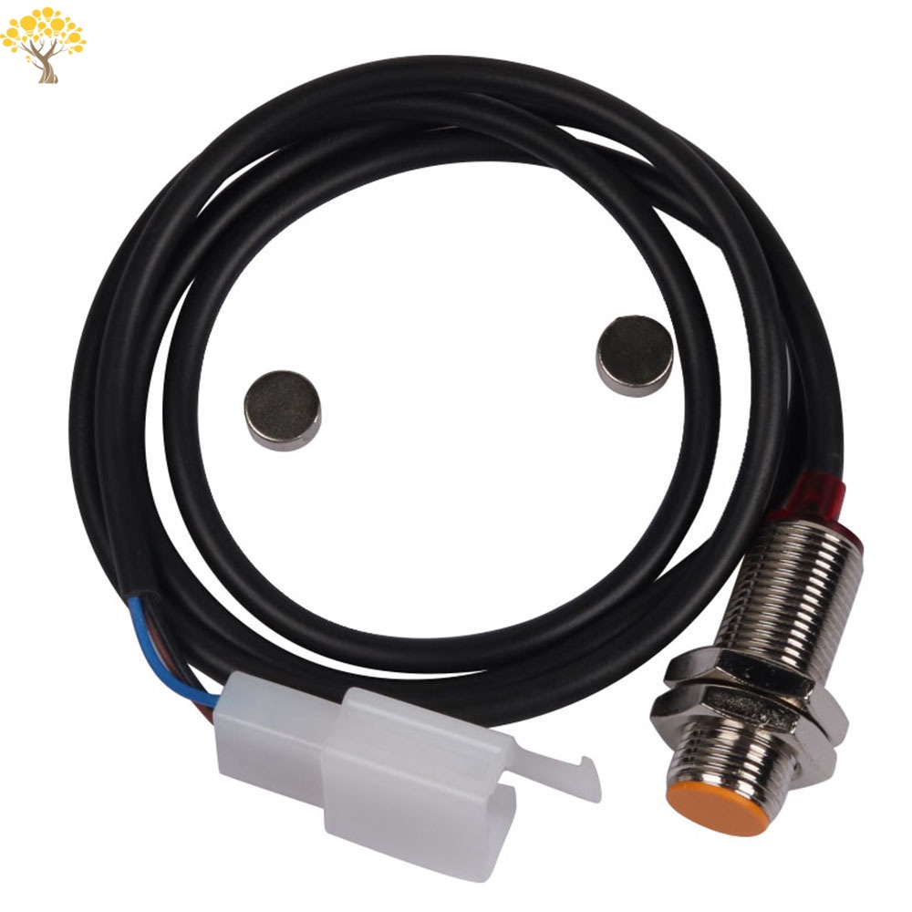 Atv Digital Odometer Sensor Cable 2 Magnet For Motorcycle Dirt Bike