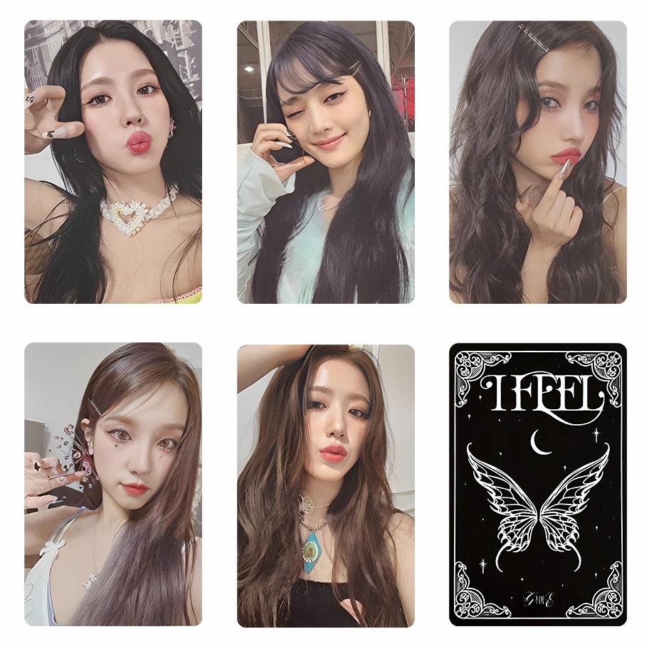 5pcs/set (G)I DLE Album Photocards I FEEL Lomo Cards GIDLE PB Kpop