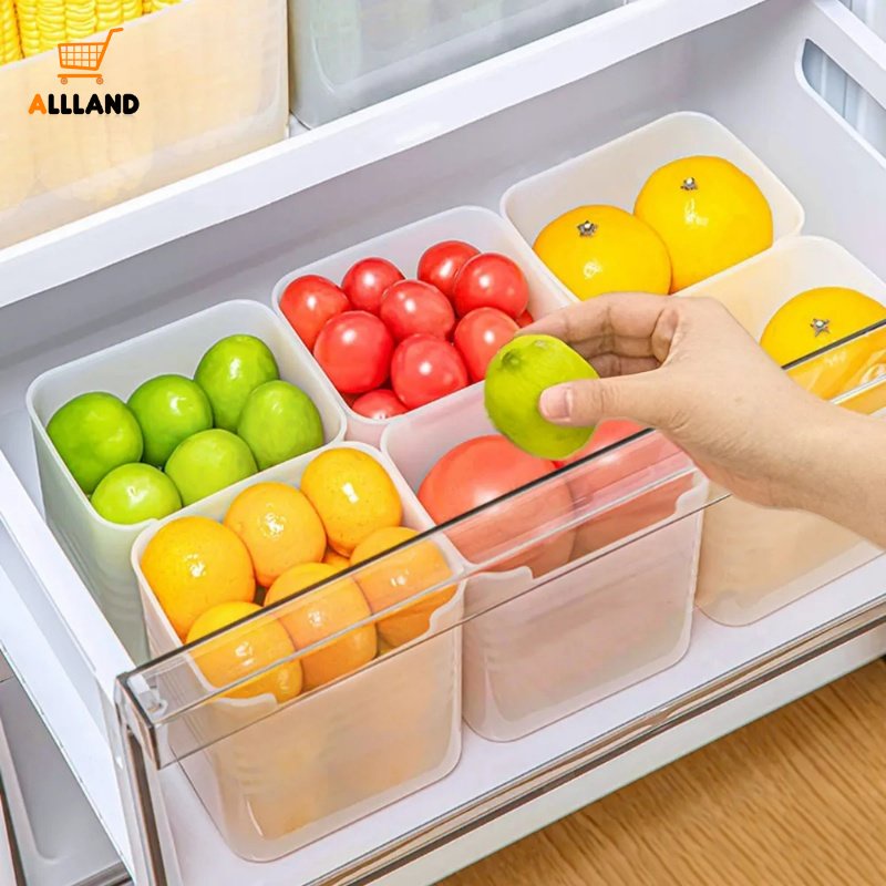 Refrigerator Side Door Dividing Sorting Box/ Vegetable Fruit Food Case