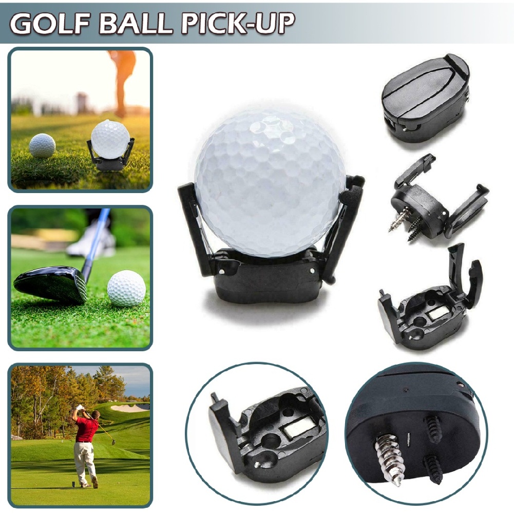 Golf Ball Pick Up Tool Golf Picker Mini Gripper Putter Grip Sucker Tool ...