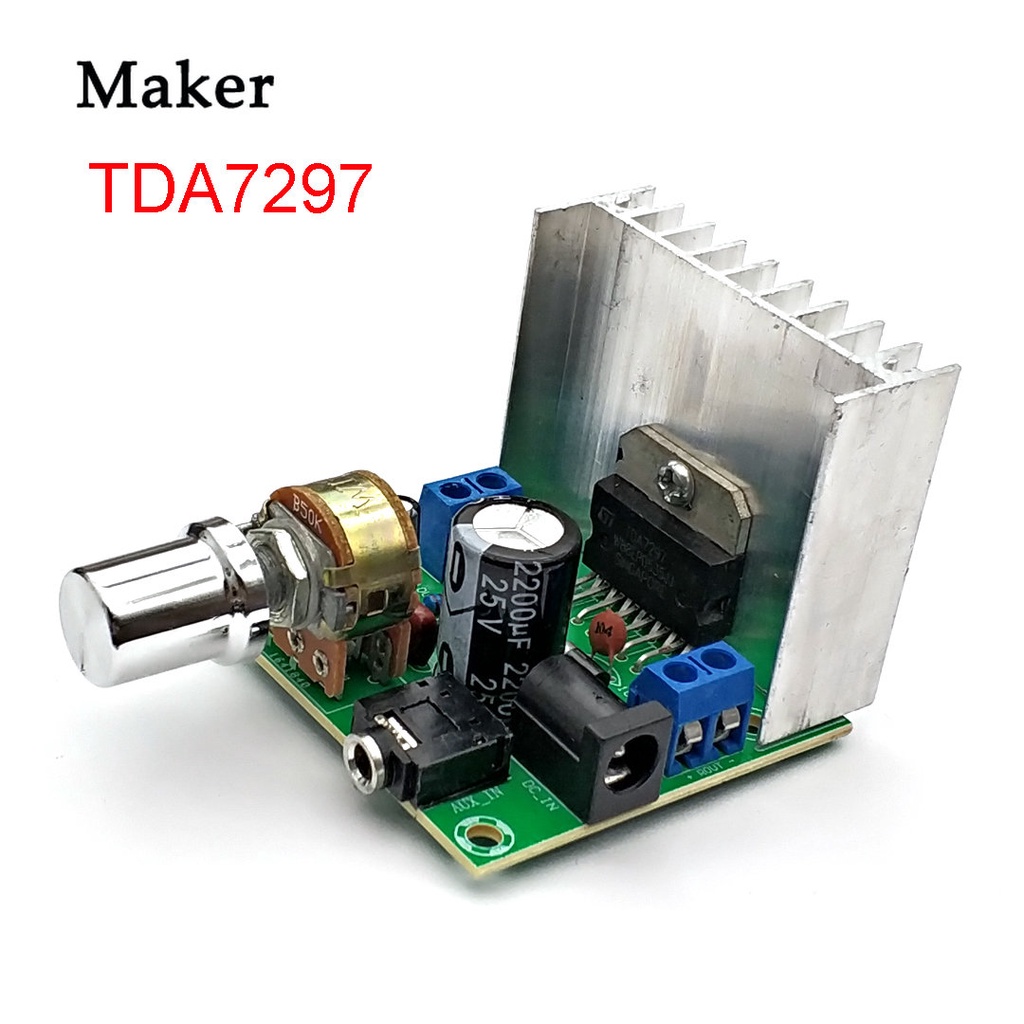 TDA7297 Audio Amplifier Board Module Dual-Channel Parts for DIY Kit