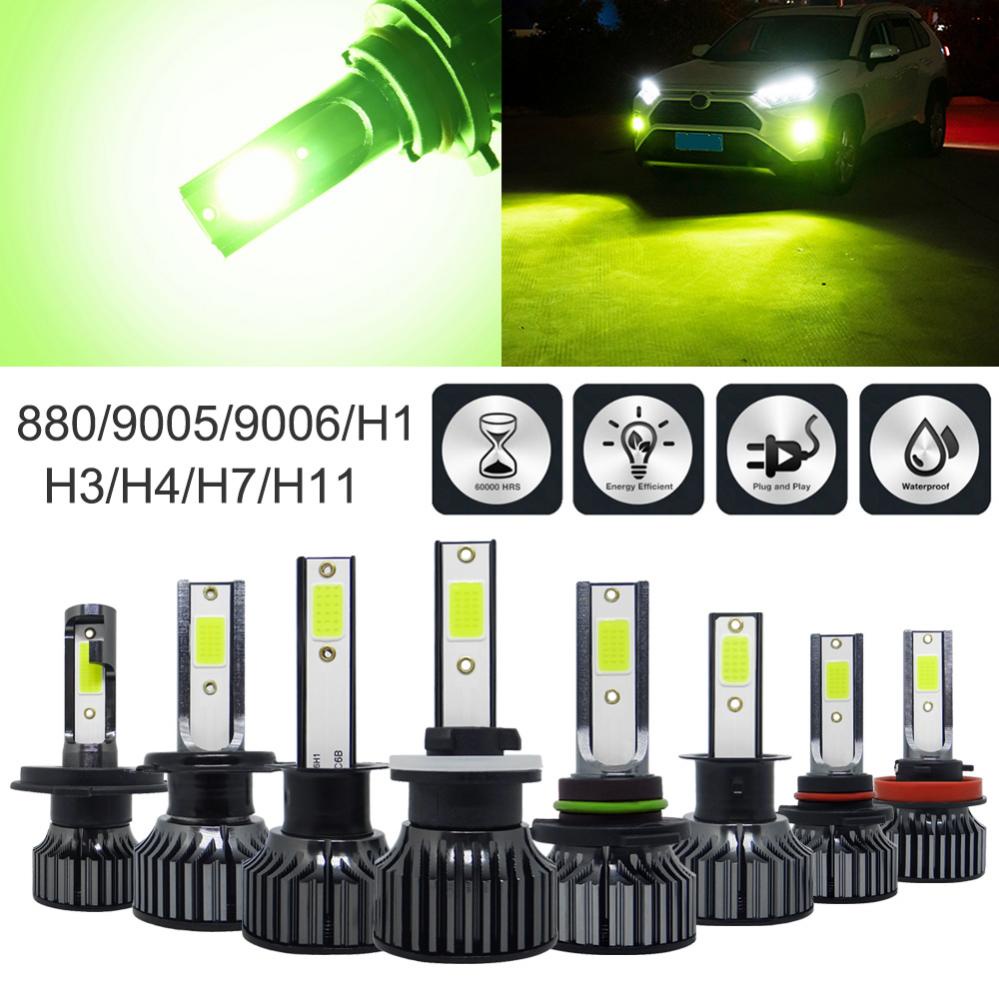 1piece 100W Universal LED Bulbs H8/H9/H11/880/881/5202/ 9006/HB4/9005 ...