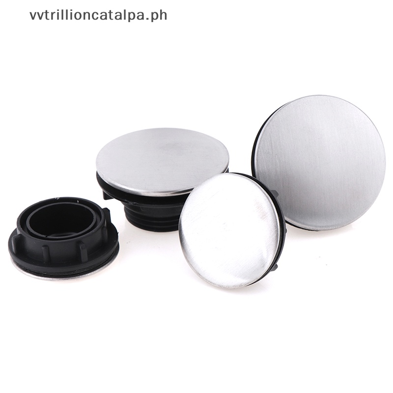 Vv 2Pcs Sink Tap Hole Cover Kitchen Faucet Hole Cover Stainless Steel