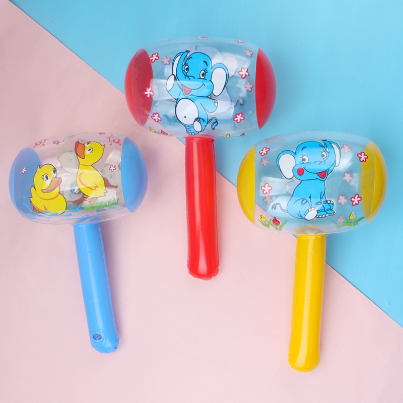 Sacip Inflatable small hammer toy inflatable hammer with bell (ZD#C022 ...